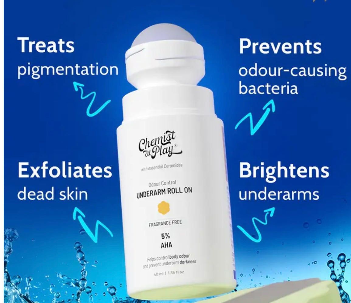 Chemist at Play Under-Arm Roll On