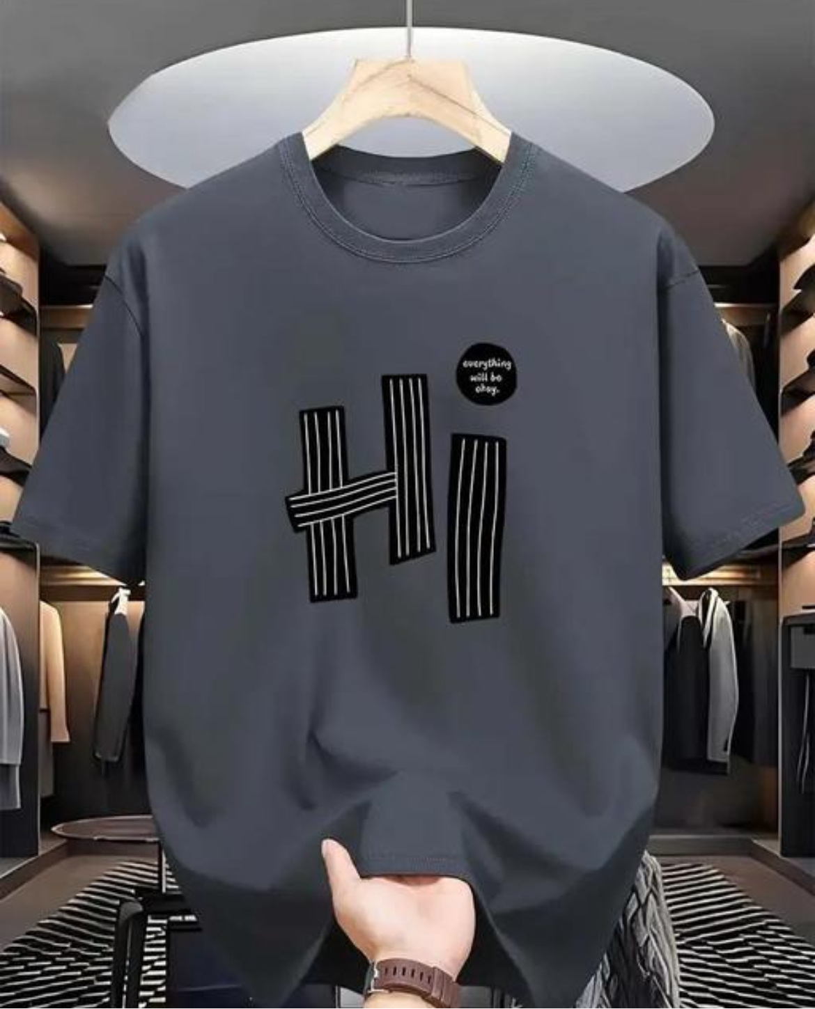 KEESOR Men Tshirt|Men Printed Round neck