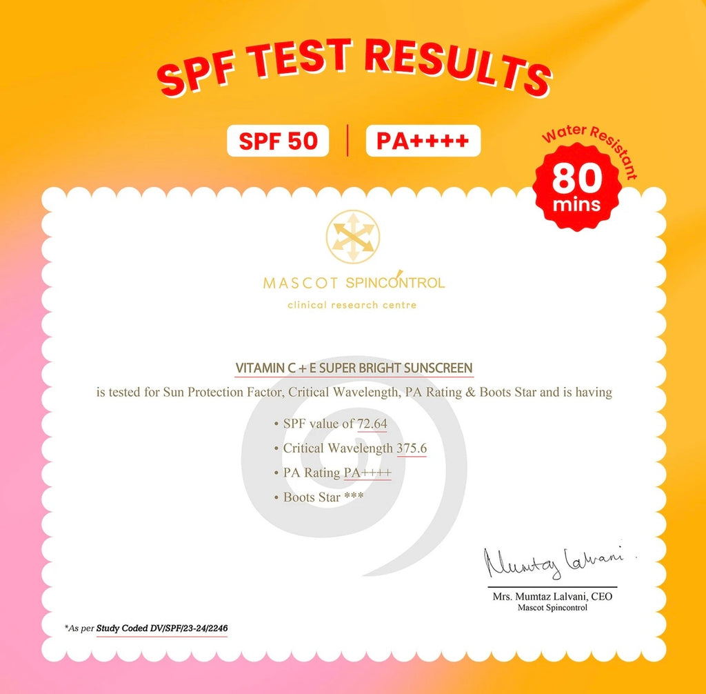 Dot and Key Vitamin C + E Face Sunscreen With SPF 50 PA+