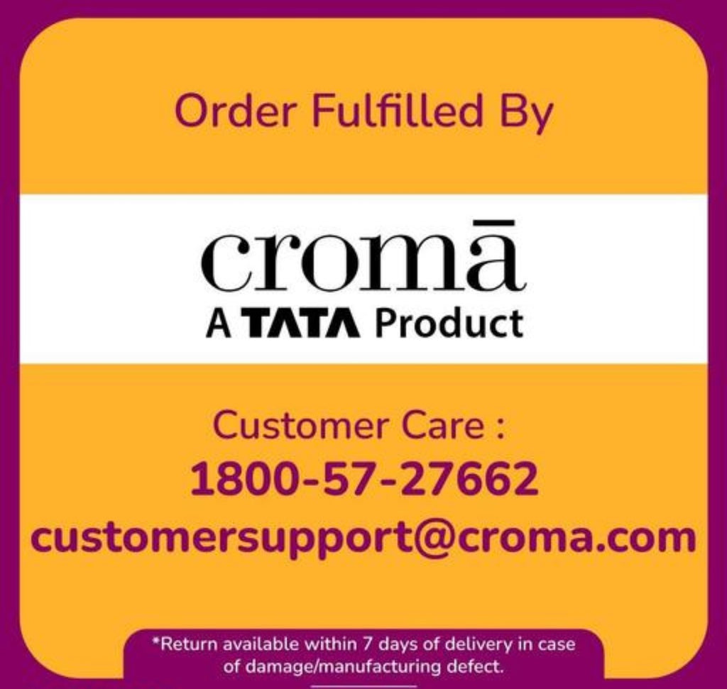 Croma 4 in 1 Convertible 1 Ton Inverter Split AC with Dust Filter (Copper Condenser)