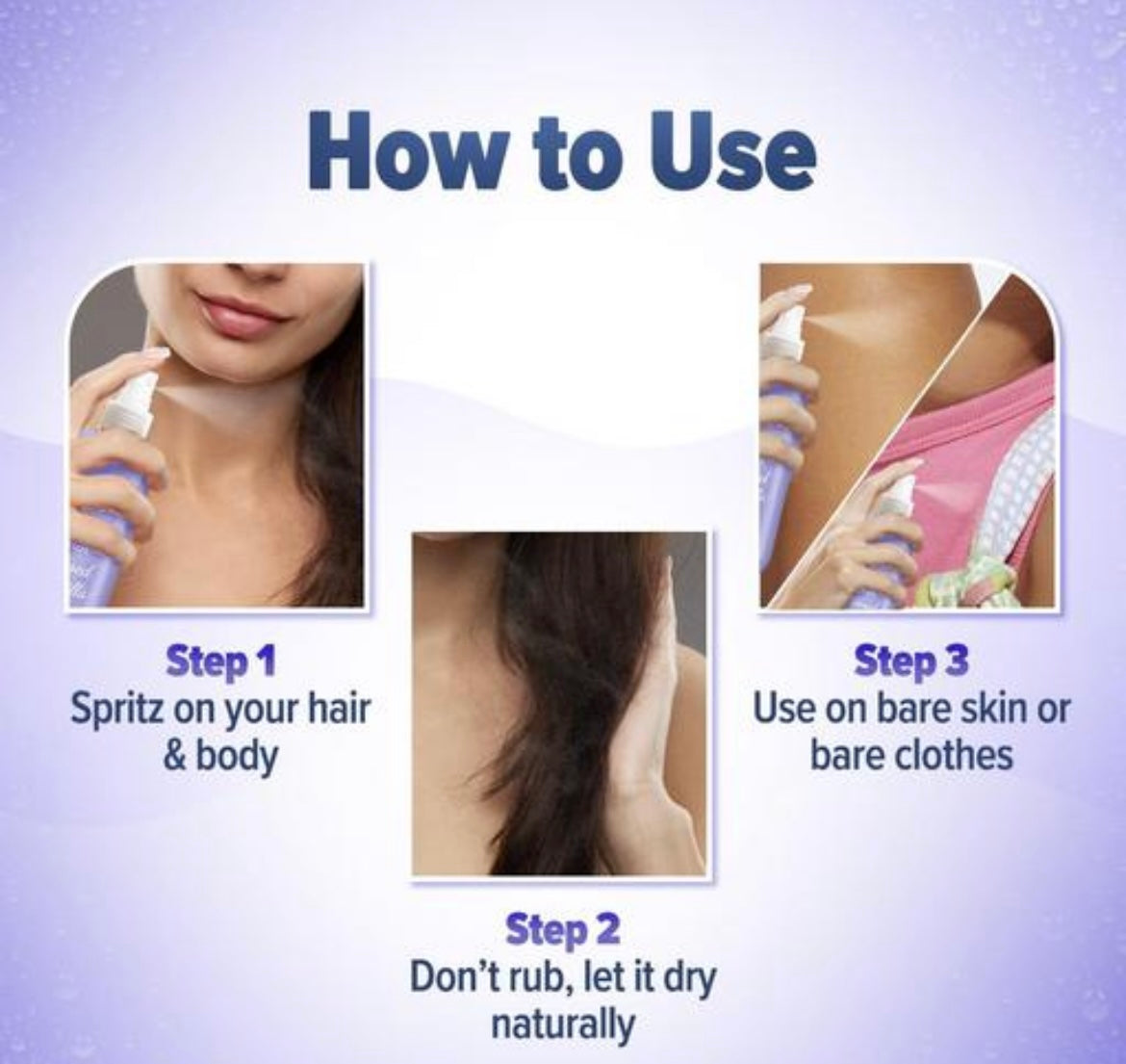 Aqualogica Refresh+ Sun Kissed Vanilla Perfume Body Mist