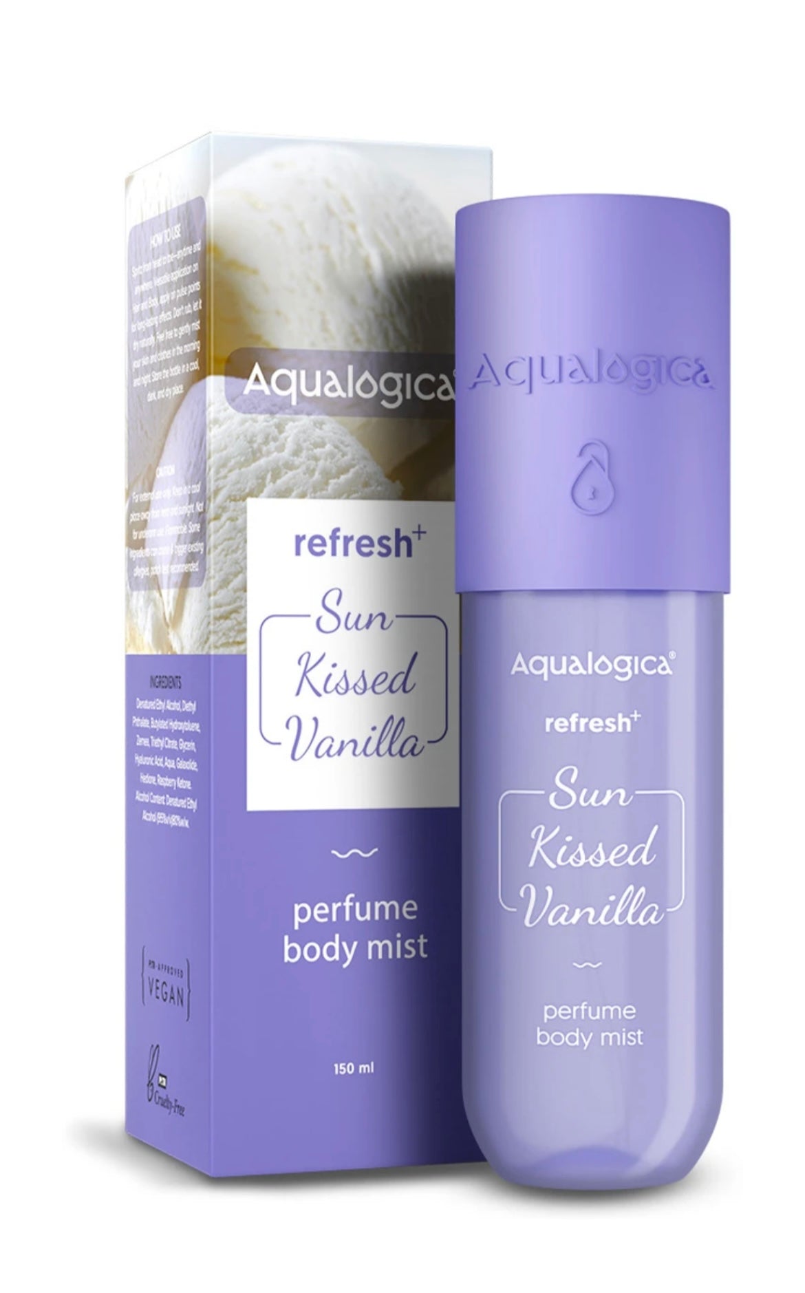Aqualogica Refresh+ Sun Kissed Vanilla Perfume Body Mist